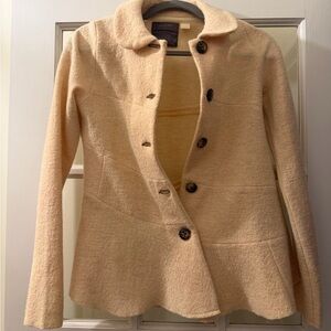 Anthropologie Guinevere wool peplum Jacket